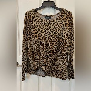 Karen Kane Leopard Top